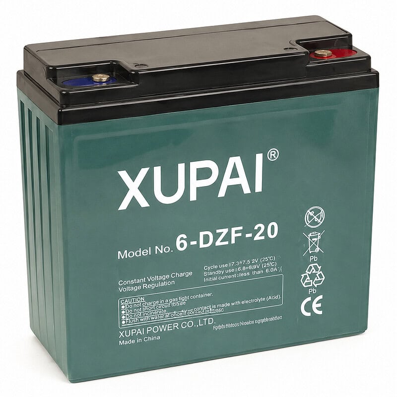 Akumulator 6-DZM-20 ali 6-DZF-20 12V 20Ah skuter
