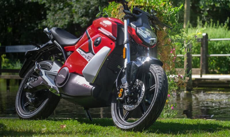 Električni moped/motor TS Street Hunter - rdeč
