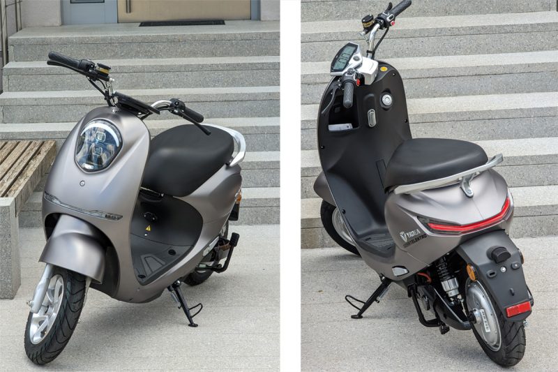 Yadea Cumi skuter - mat siv