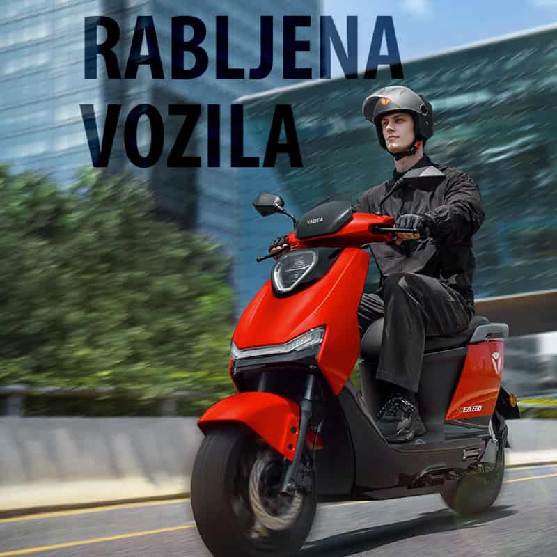 Rabljeni električni skuterji, mopedi 25 km/h, 45 km/h, A1