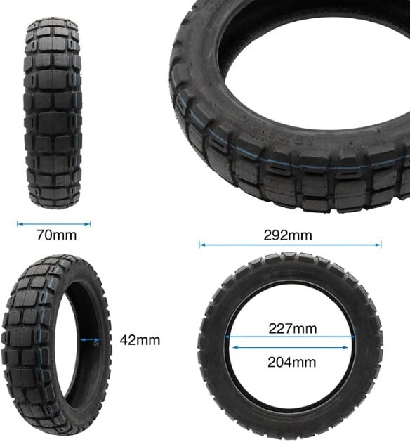 Guma 60/90-8 oziroma 12x2.5 za Xiaomi 5 in 6 - plašč, pnevmatika